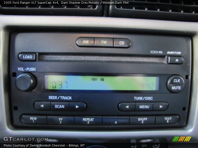 Dark Shadow Grey Metallic / Medium Dark Flint 2005 Ford Ranger XLT SuperCab 4x4