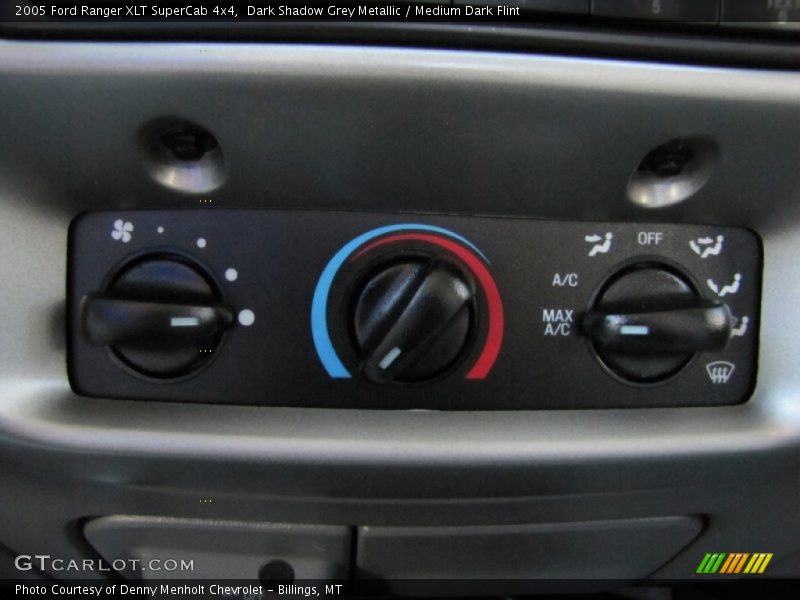 Dark Shadow Grey Metallic / Medium Dark Flint 2005 Ford Ranger XLT SuperCab 4x4