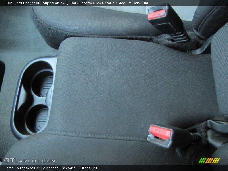 Dark Shadow Grey Metallic / Medium Dark Flint 2005 Ford Ranger XLT SuperCab 4x4