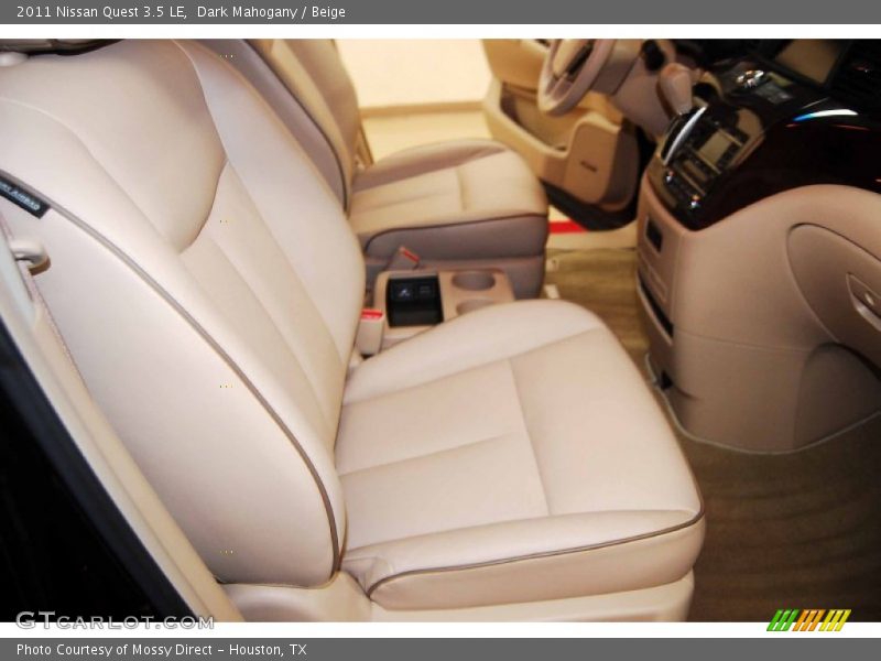 Dark Mahogany / Beige 2011 Nissan Quest 3.5 LE