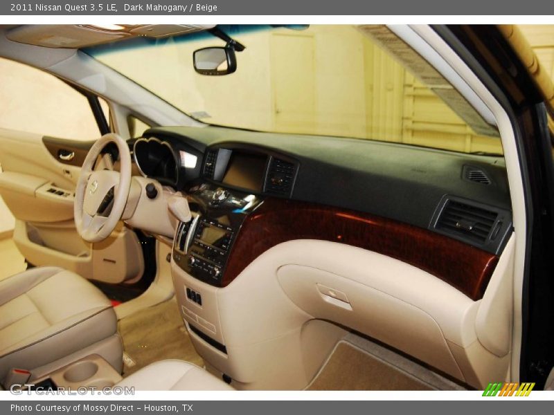Dark Mahogany / Beige 2011 Nissan Quest 3.5 LE