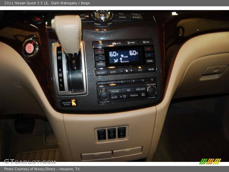 Dark Mahogany / Beige 2011 Nissan Quest 3.5 LE