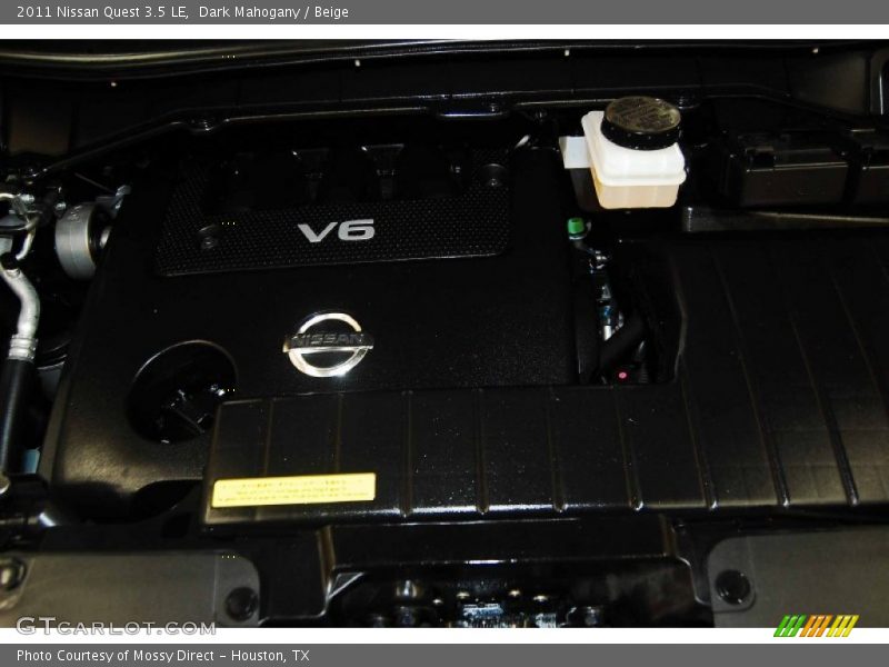 Dark Mahogany / Beige 2011 Nissan Quest 3.5 LE