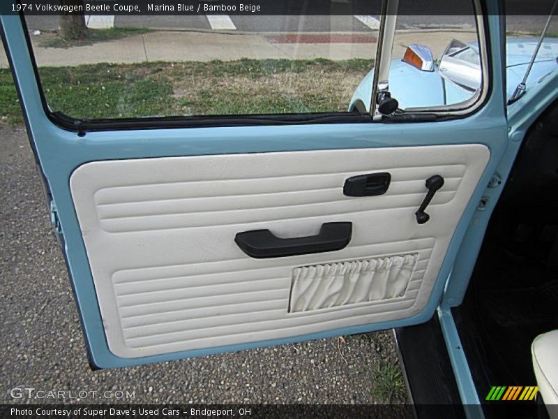 Door Panel of 1974 Beetle Coupe