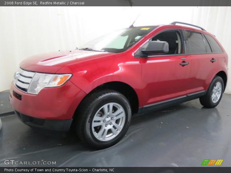 Redfire Metallic / Charcoal 2008 Ford Edge SE