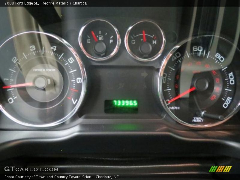 Redfire Metallic / Charcoal 2008 Ford Edge SE