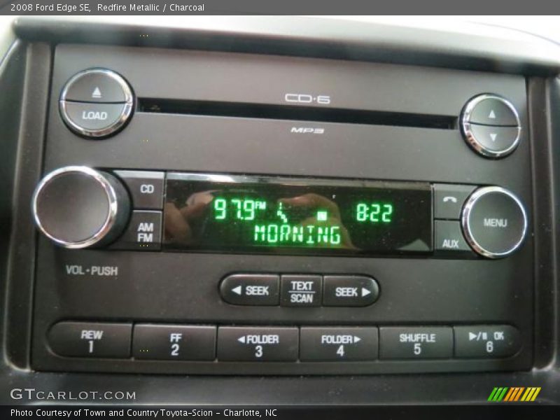 Redfire Metallic / Charcoal 2008 Ford Edge SE