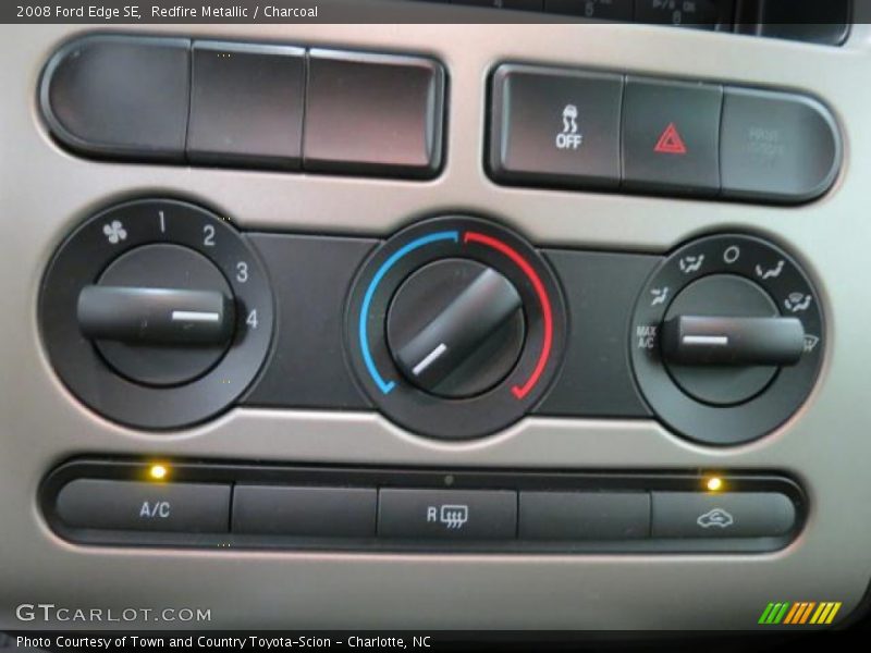 Redfire Metallic / Charcoal 2008 Ford Edge SE