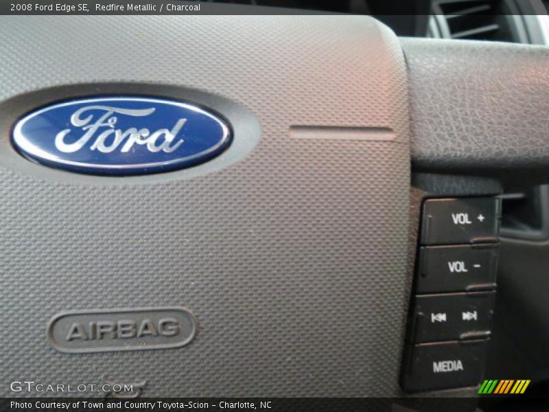 Redfire Metallic / Charcoal 2008 Ford Edge SE