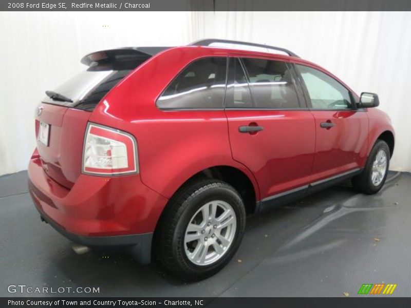 Redfire Metallic / Charcoal 2008 Ford Edge SE