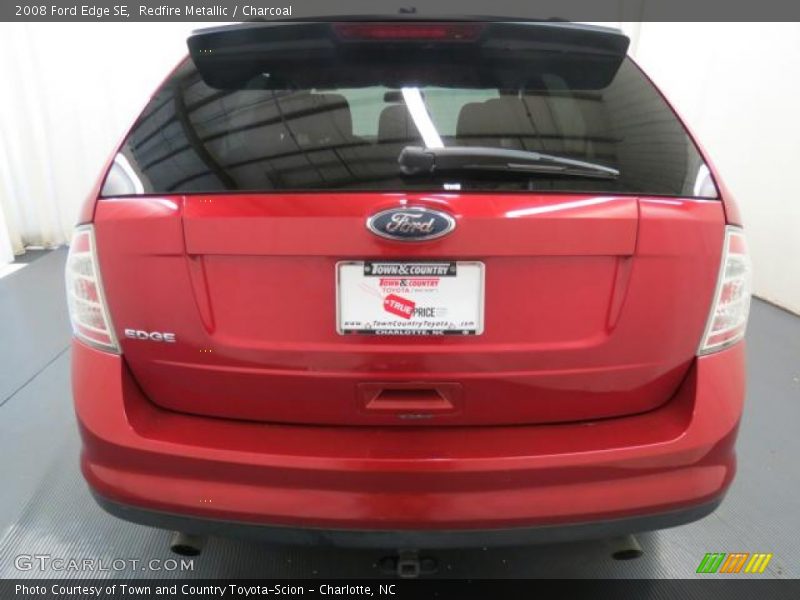 Redfire Metallic / Charcoal 2008 Ford Edge SE