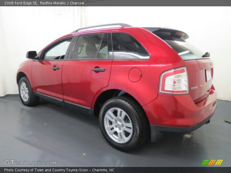 Redfire Metallic / Charcoal 2008 Ford Edge SE