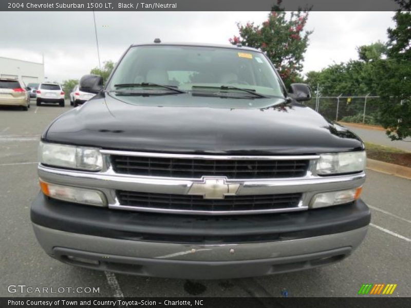 Black / Tan/Neutral 2004 Chevrolet Suburban 1500 LT