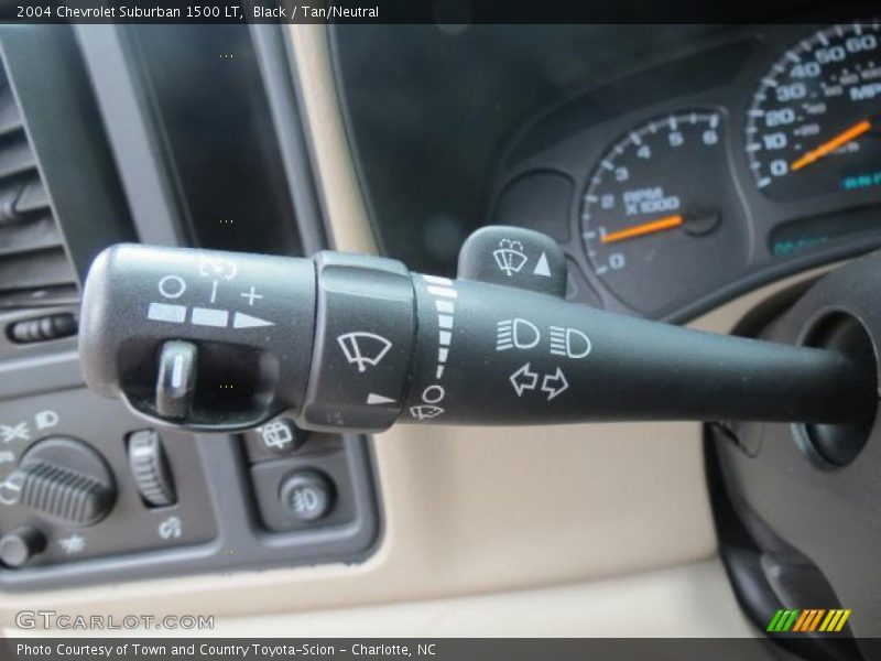 Black / Tan/Neutral 2004 Chevrolet Suburban 1500 LT
