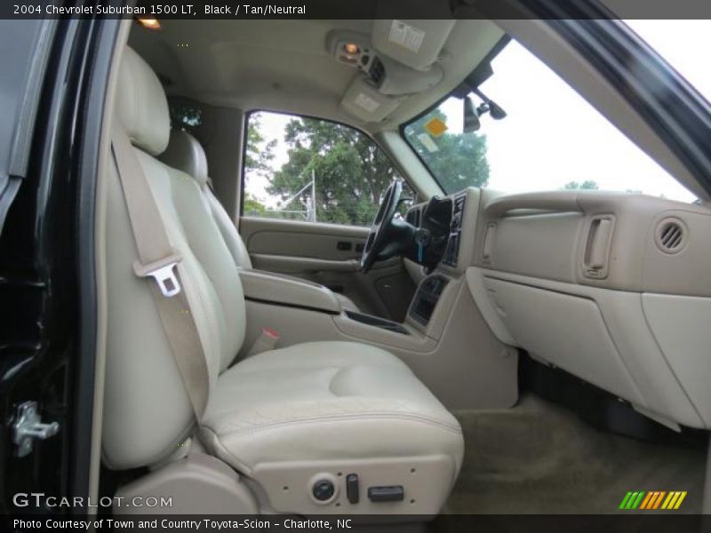 Black / Tan/Neutral 2004 Chevrolet Suburban 1500 LT