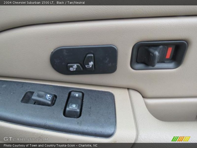 Black / Tan/Neutral 2004 Chevrolet Suburban 1500 LT