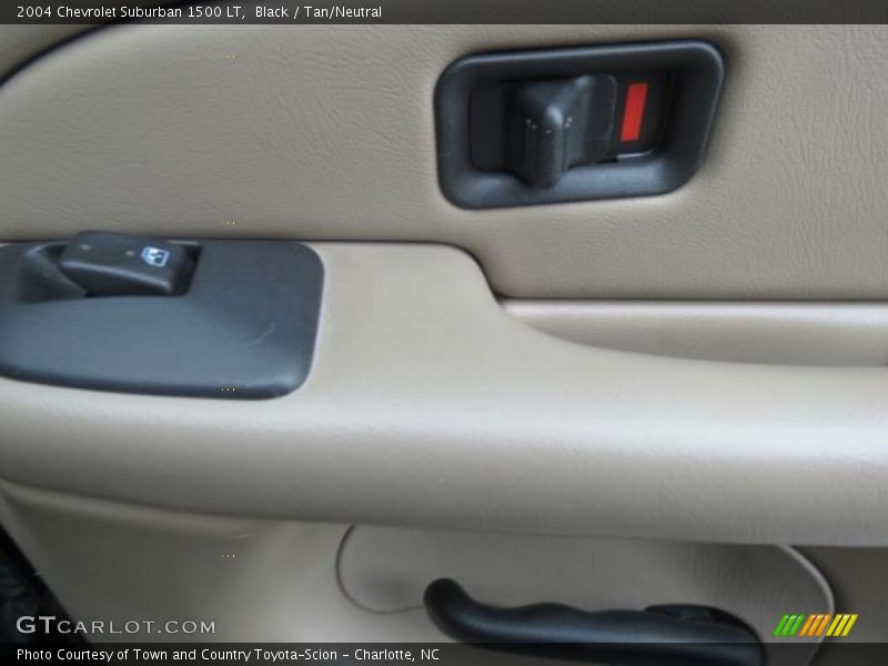 Black / Tan/Neutral 2004 Chevrolet Suburban 1500 LT