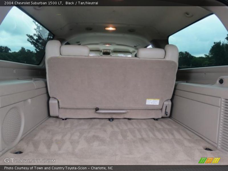 Black / Tan/Neutral 2004 Chevrolet Suburban 1500 LT