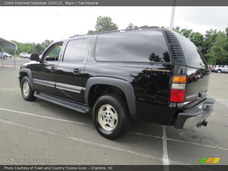 Black / Tan/Neutral 2004 Chevrolet Suburban 1500 LT