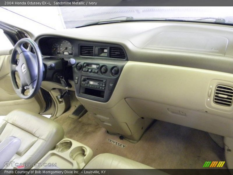 Sandstone Metallic / Ivory 2004 Honda Odyssey EX-L