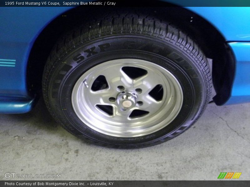 Custom Wheels of 1995 Mustang V6 Coupe