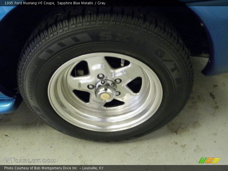 Custom Wheels of 1995 Mustang V6 Coupe