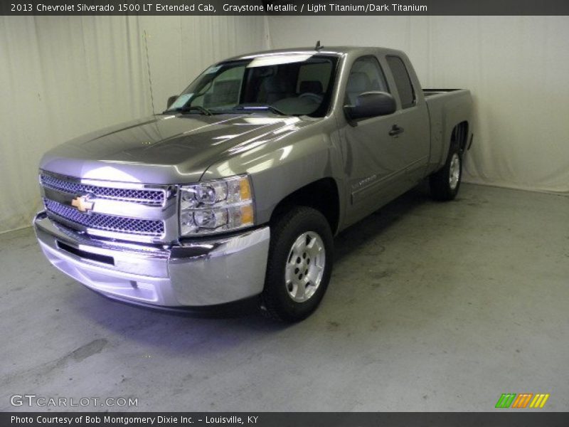 Graystone Metallic / Light Titanium/Dark Titanium 2013 Chevrolet Silverado 1500 LT Extended Cab