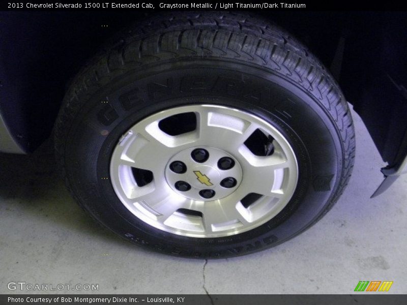 Graystone Metallic / Light Titanium/Dark Titanium 2013 Chevrolet Silverado 1500 LT Extended Cab