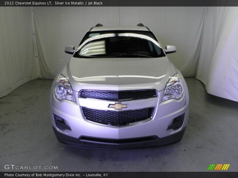 Silver Ice Metallic / Jet Black 2012 Chevrolet Equinox LT