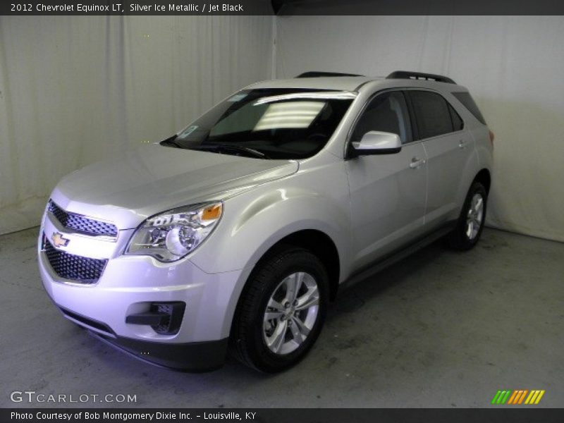 Silver Ice Metallic / Jet Black 2012 Chevrolet Equinox LT