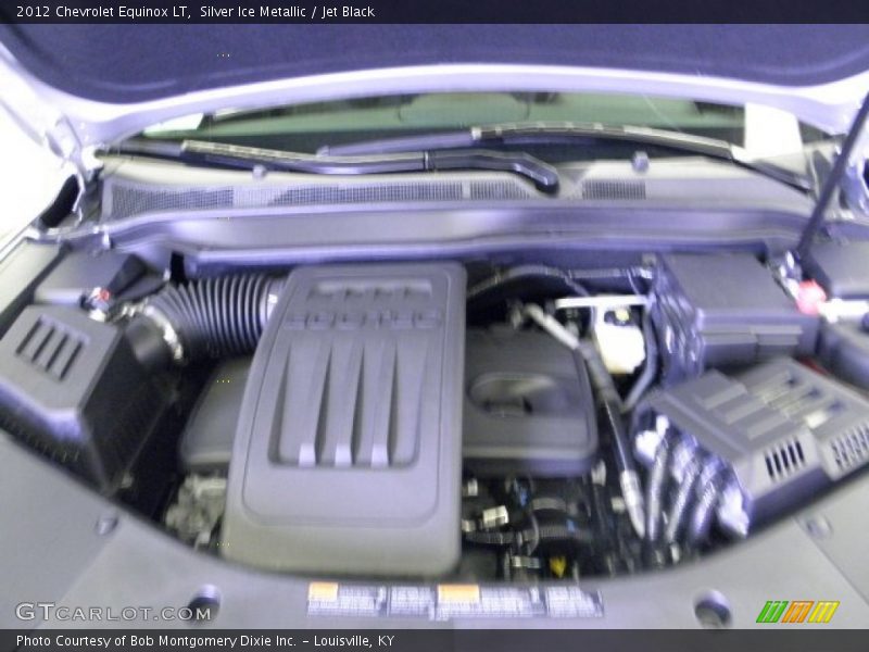 Silver Ice Metallic / Jet Black 2012 Chevrolet Equinox LT