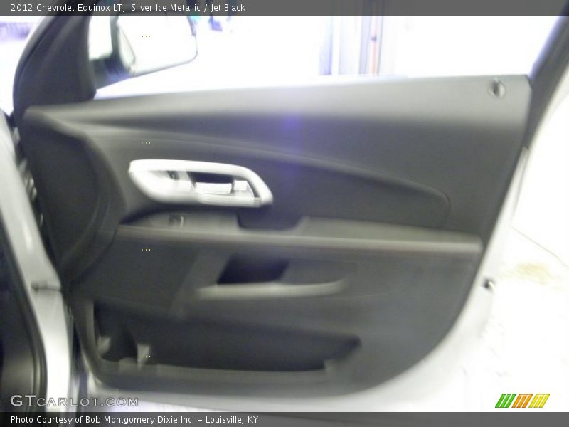 Silver Ice Metallic / Jet Black 2012 Chevrolet Equinox LT
