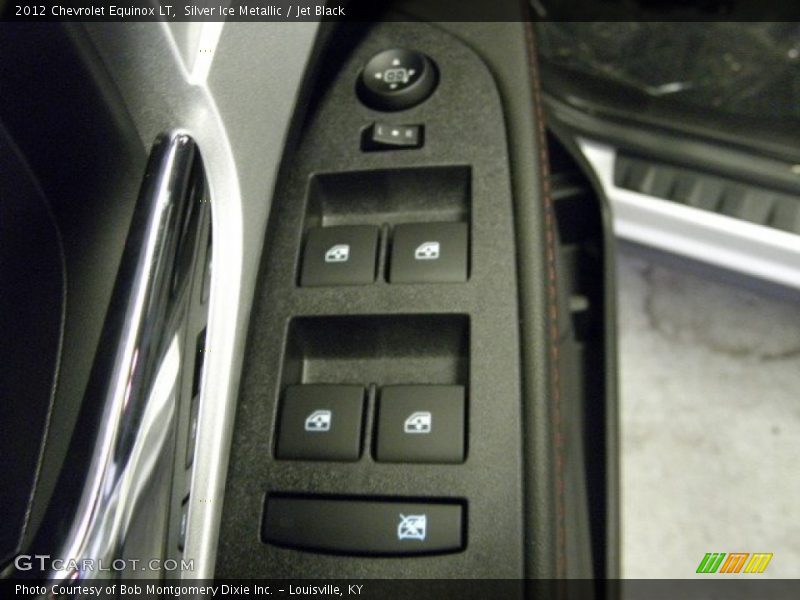 Silver Ice Metallic / Jet Black 2012 Chevrolet Equinox LT