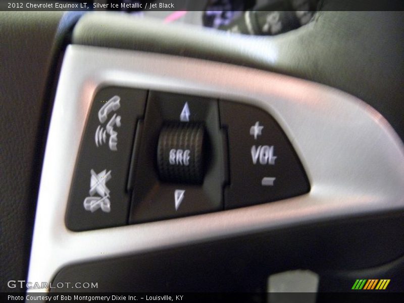 Silver Ice Metallic / Jet Black 2012 Chevrolet Equinox LT
