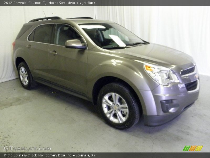 Mocha Steel Metallic / Jet Black 2012 Chevrolet Equinox LT