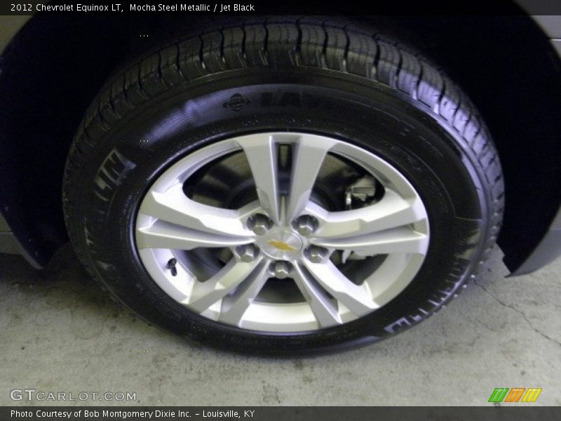 Mocha Steel Metallic / Jet Black 2012 Chevrolet Equinox LT