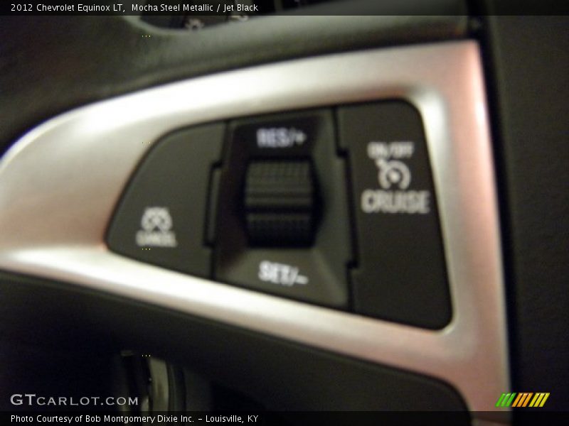 Mocha Steel Metallic / Jet Black 2012 Chevrolet Equinox LT