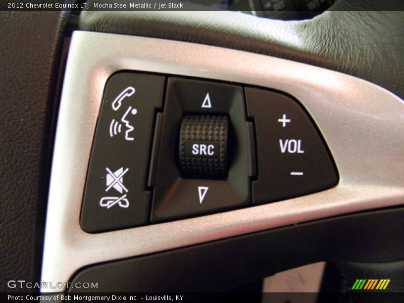 Mocha Steel Metallic / Jet Black 2012 Chevrolet Equinox LT