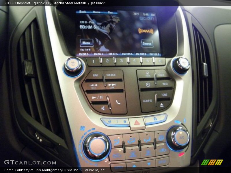 Mocha Steel Metallic / Jet Black 2012 Chevrolet Equinox LT