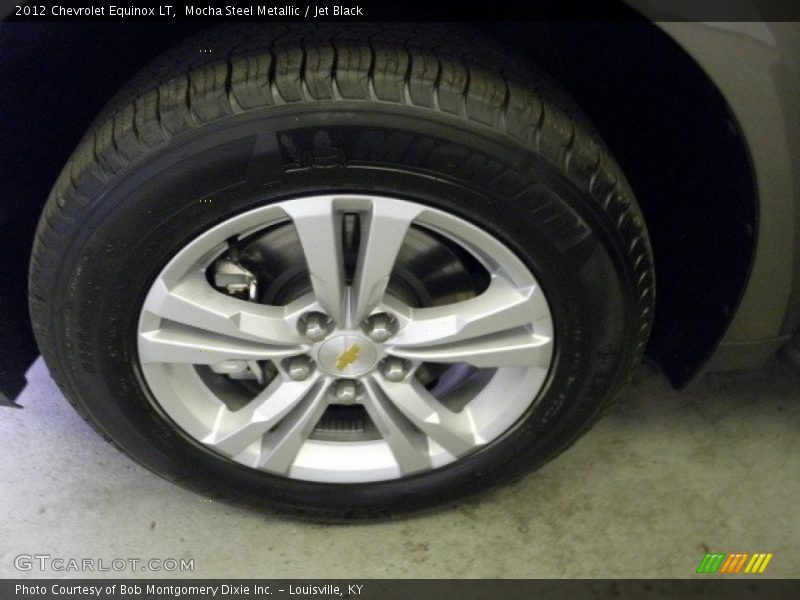 Mocha Steel Metallic / Jet Black 2012 Chevrolet Equinox LT