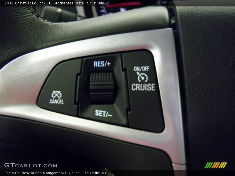 Mocha Steel Metallic / Jet Black 2012 Chevrolet Equinox LT