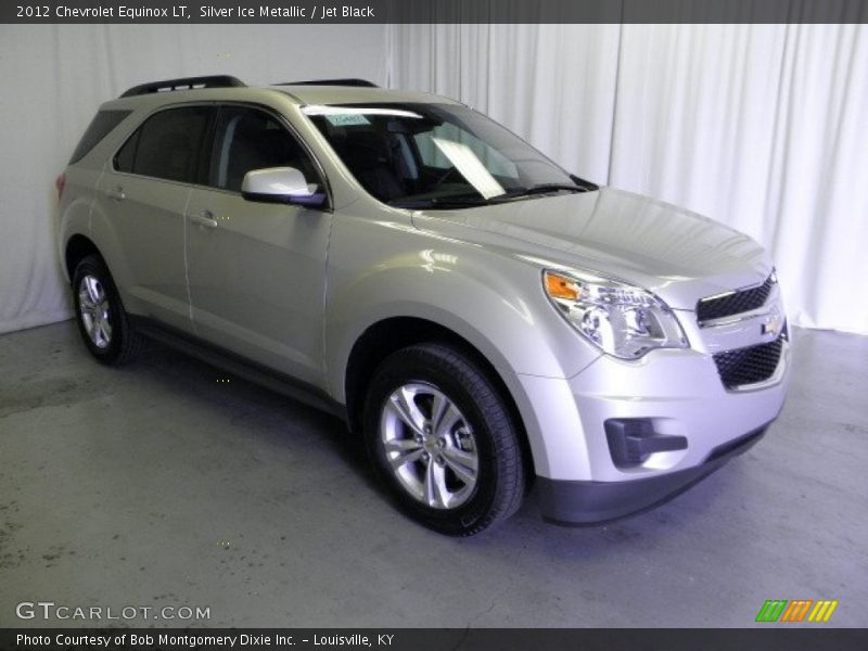 Silver Ice Metallic / Jet Black 2012 Chevrolet Equinox LT