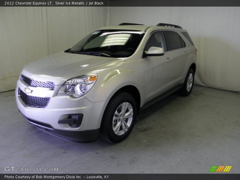 Silver Ice Metallic / Jet Black 2012 Chevrolet Equinox LT