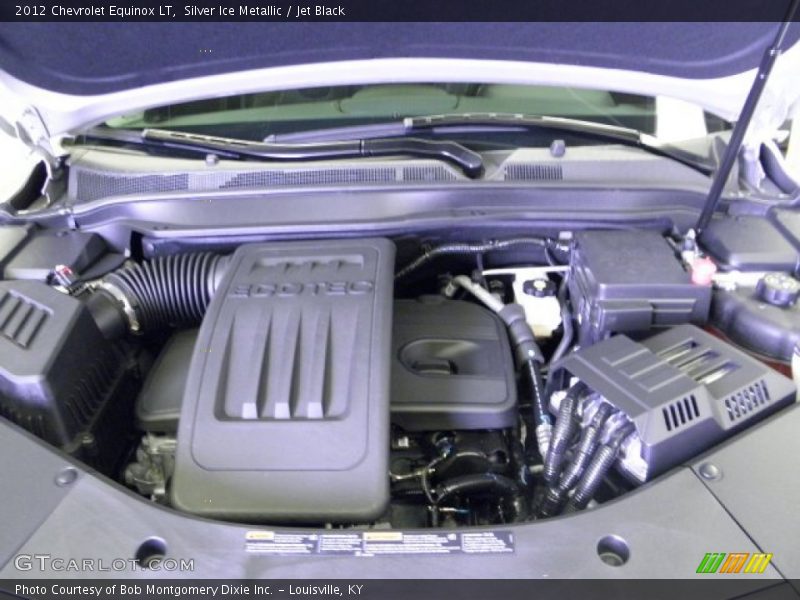Silver Ice Metallic / Jet Black 2012 Chevrolet Equinox LT
