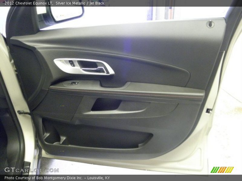 Silver Ice Metallic / Jet Black 2012 Chevrolet Equinox LT