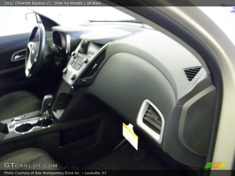 Silver Ice Metallic / Jet Black 2012 Chevrolet Equinox LT