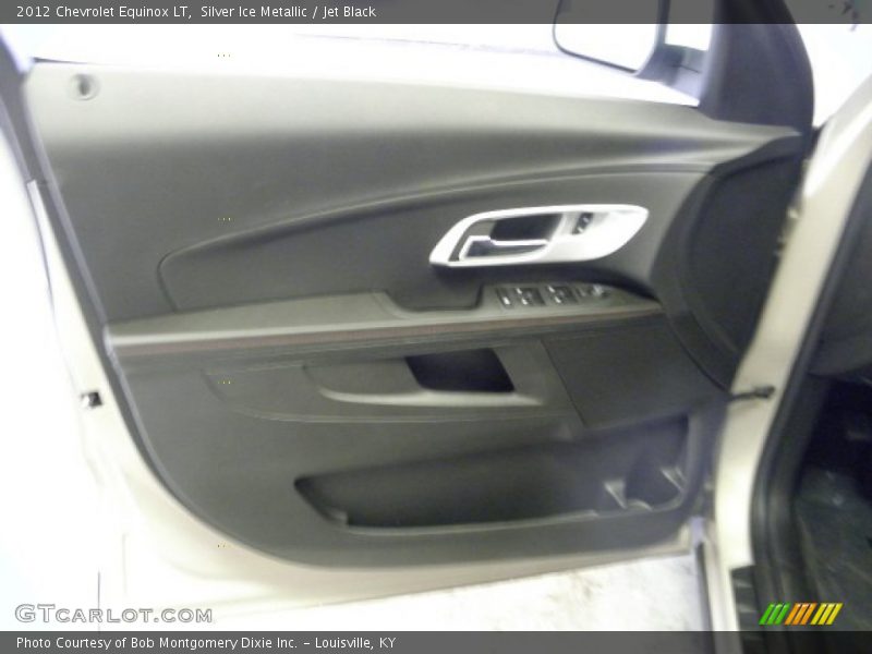 Silver Ice Metallic / Jet Black 2012 Chevrolet Equinox LT