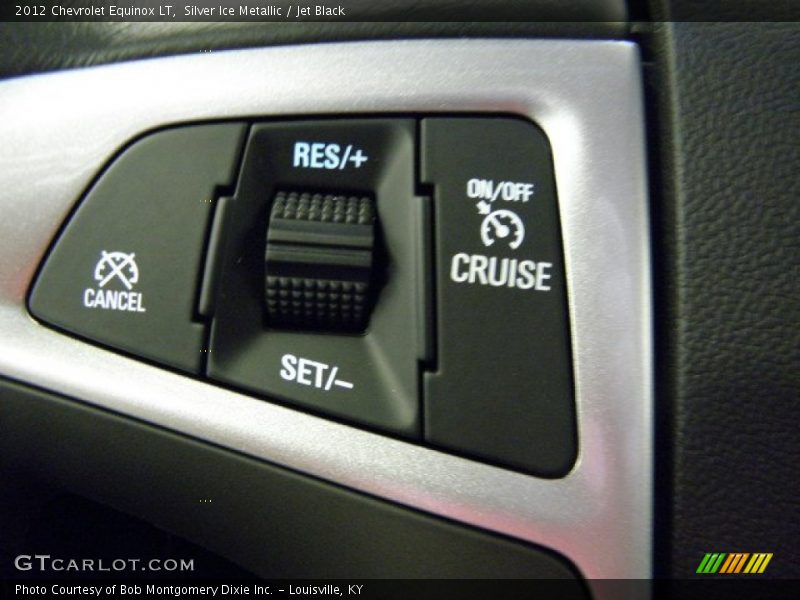 Silver Ice Metallic / Jet Black 2012 Chevrolet Equinox LT