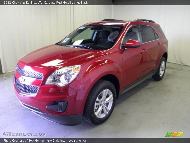 Cardinal Red Metallic / Jet Black 2012 Chevrolet Equinox LT