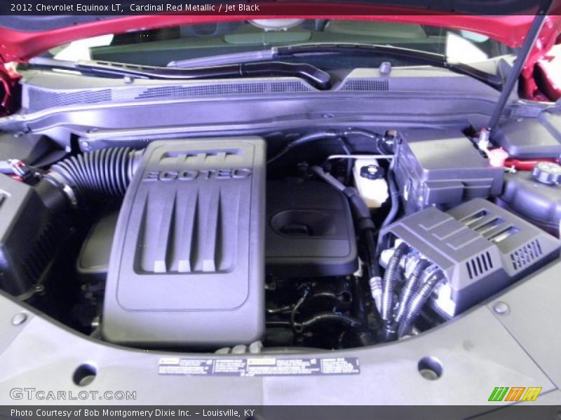 Cardinal Red Metallic / Jet Black 2012 Chevrolet Equinox LT